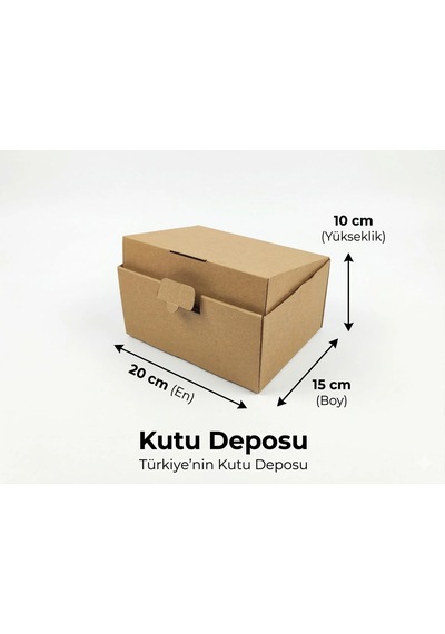 15x20x10 Cm E-ticaret Ve Kargo Kutusu 100 Adet