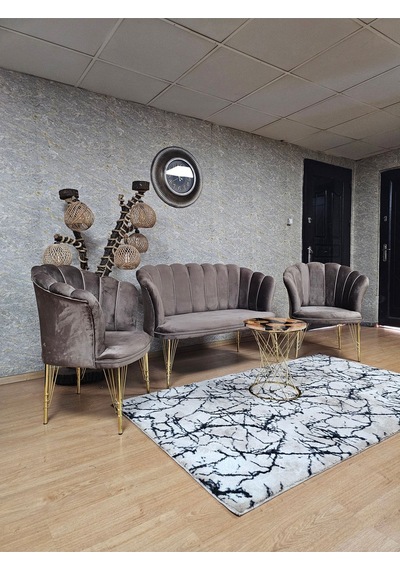 Zafir Gold Kaplama Tel Ayak Papatya Çay Seti Koltuk Takımı , Balkon, Salon, Ofis, Cafe Koltuk Takımı Kahverengi Zafir Gold Kaplama Tel Ayak Papatya Çay Seti Koltuk Takımı , Balkon, Salon, Ofis, Cafe Koltuk Takımı Kahverengi