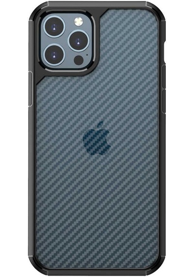 Apple Uyumlu iPhone 12 Pro Kılıf Zore Inoks Fiber Yüzey Tasarım Kılıf