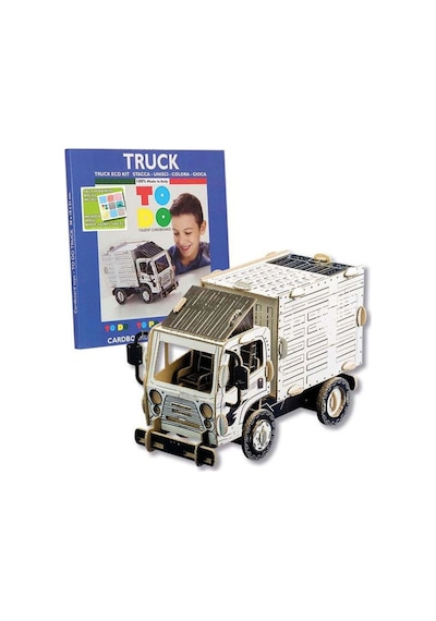 Truck 3d Boyanabilir Maket Tr6007