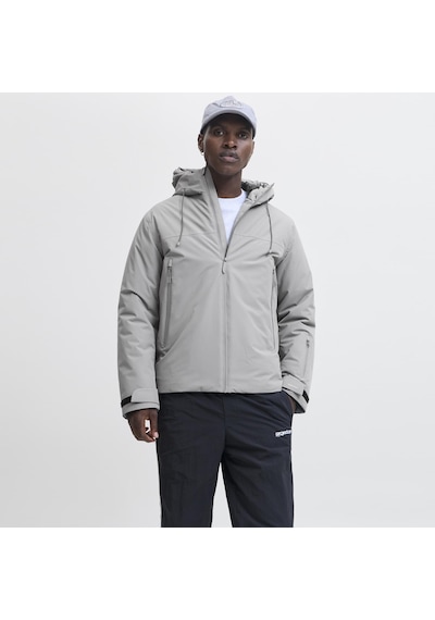 Jack & Jones Erkek Suya Ve Rüzgara Dayanikli Ceket - Fusion - 12283166 City Skyline