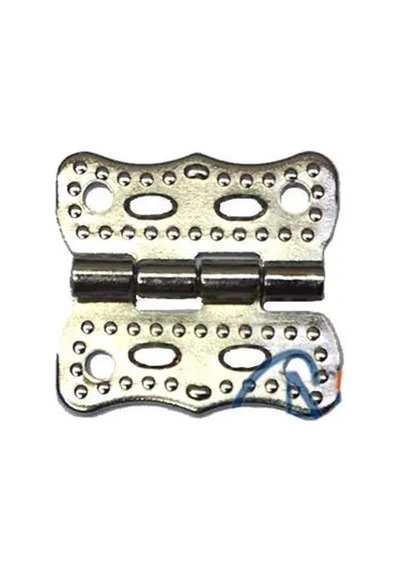 Cntma Papatya Menteşe - Küçük 20x20 Mm, Nikel, 1 Adet Diğer