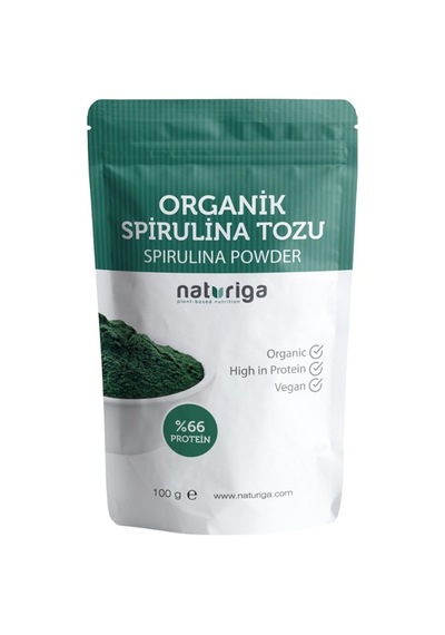 Naturiga Organik Spirulina Tozu 100 G - 5 Adet Tarı