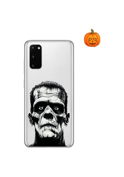 Dali Design Samsung Galaxy S20 Uyumlu Şeffaf Kılıf Horror 6 Tasarımlı