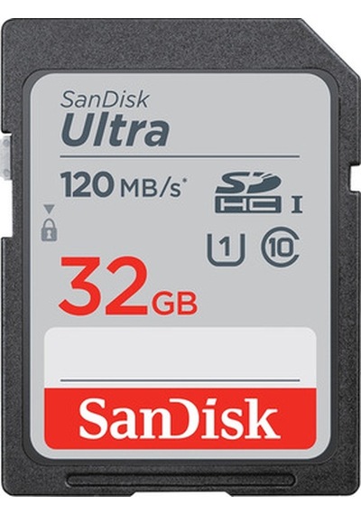 Sandisk Ultra 32gb Sdhc Memory Card 120mb/s