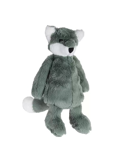 Dada Peluş Oyuncak Uyku Arkadaşı Tilki Yeşil 34 Cm Çok Renkli