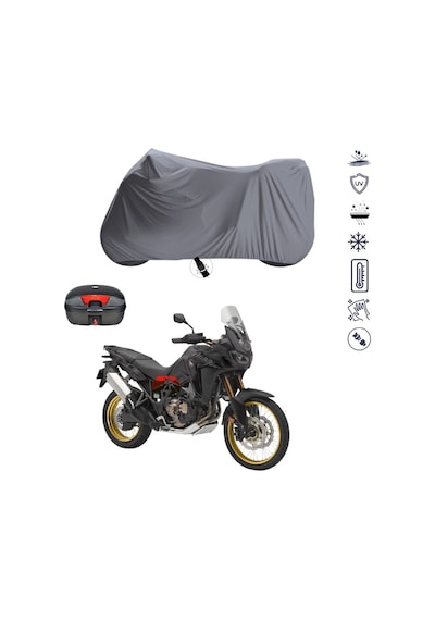 Honda CRF 1000 L Africa Twin Arka Çanta Uyumlu Motosiklet Branda Su Geçirmez Motor Branda