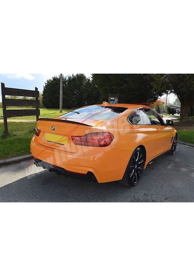 Bmw 4 Serisi Difüzörü Bmw F32 Dıfuzoru M Performance Mat Siyah