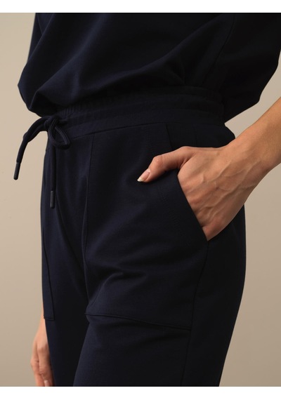 Xint Lacivert Pamuk Dokulu Regular Fit Sweat Pantolon 470416