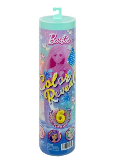 Barbie Color Reveal Renk Değiştiren Bebek Serisi Sürpriz Paket Jm