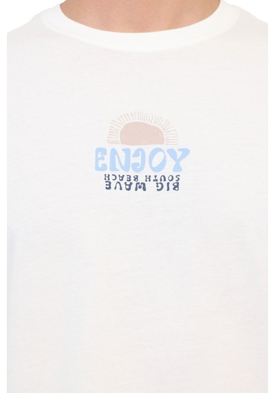 Lumberjack Kısa Kol T-shirt Erkek Ekru Ml Sunos 11hl-305 000000000102066298 Bej