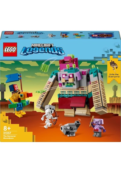 LEGO® Minecraft Legends Yiyici Karşılaşması 21257 8+ Yaratıcı Oyuncak Yapım Seti - 420 Parça