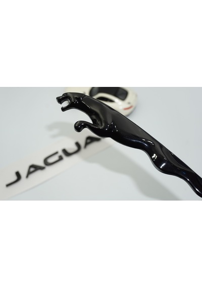 Dk Tuning Jaguar Panter Siyah Abs Bagaj Yazı Logo Oem Ürün