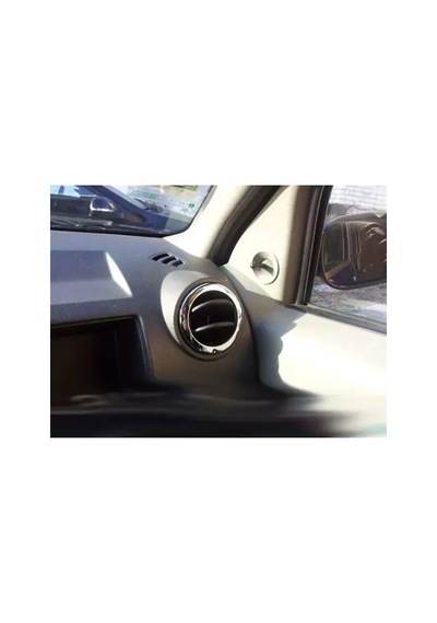 Dacia Logan 2004-2012 Arası Krom Havalandırma Çerçevesi 4 Prç. Paslanmaz Çelik Dclgkihçç0000001