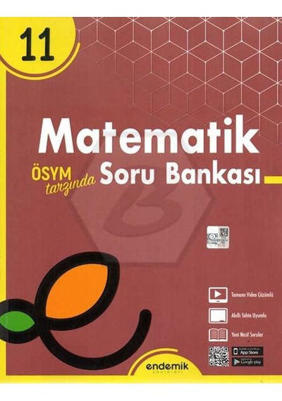 11.Sınıf Matematik Soru Bankası -  Endemik Yayınları