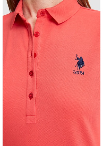 U.s. Polo Assn. Kadın Kırmızı Elbise Örme 50323571-vr213 Rısk Red