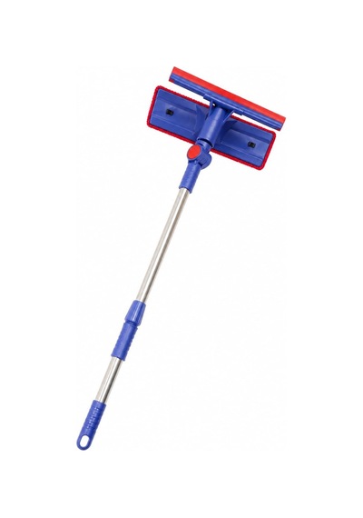 Teleskopik Cam Silme Mop Ve Çekçek Aparatı Çift Taraflı Mikrofiber Temizleme Başlığı, Uzayan Saplı Cam Sileceği Pencere, Ayna, Duşakabin, Vitrin Ve Araç Camı İçin Çok Renkli