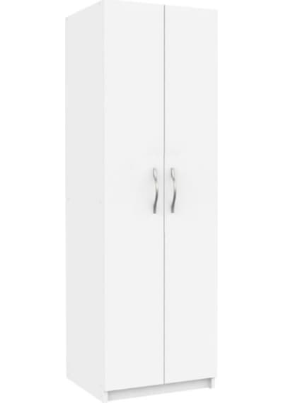 Bahar Giyinme Dolabı - Çok Amaçlı Dolap - Gardırop 60 Cm-2 Kapaklı