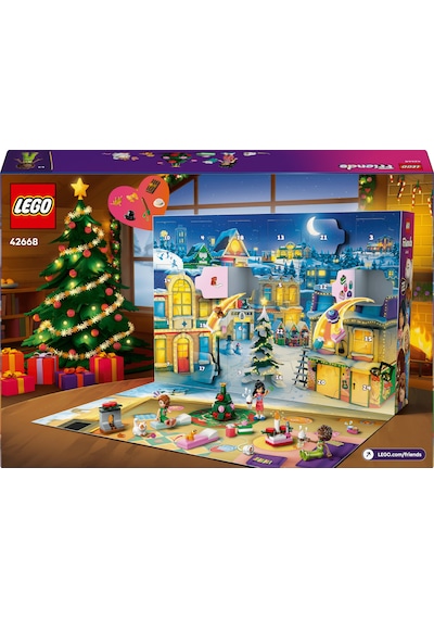 LEGO® Friends 2025 Yılbaşı Takvimi 42668 - 6 Yaş ve Üzeri Çocuklar için Yaratıcı Oyuncak Yapım Seti (237 Parça)