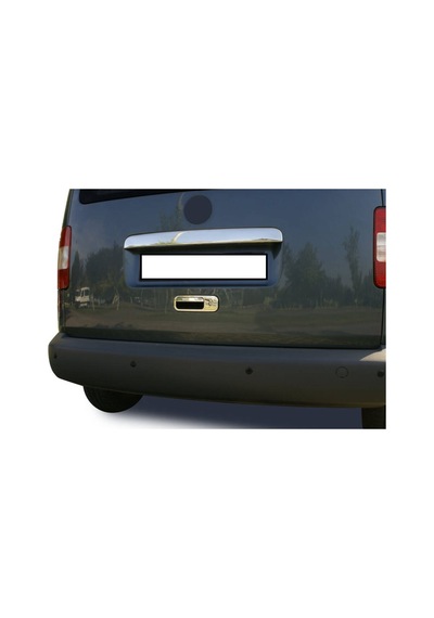 Vw Volkswagen Caddy Uyumlu Tek Kapılı Bagaj Çıtası Yazısız 2003-2010 Paslanmaz Krom