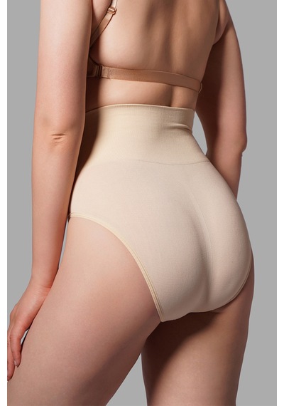 Fit Women ı Yüksek Bel Külot 1010 Bej