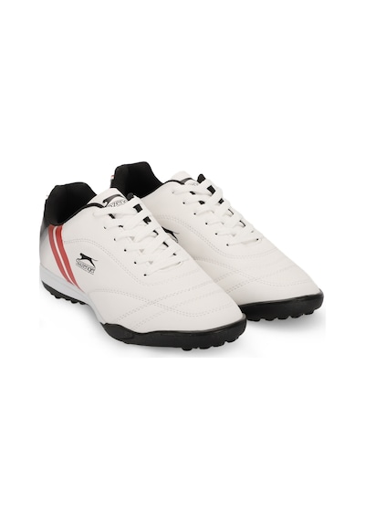 Slazenger MARK HS Erkek Halı Saha Beyaz / Siyah Futbol Ayakkabısı