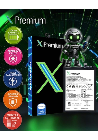 Xpremium Oppo Reno 6z 5g Uyumlu Batarya Pil Süper Yüksek Kalite 4310 Mah Blp819
