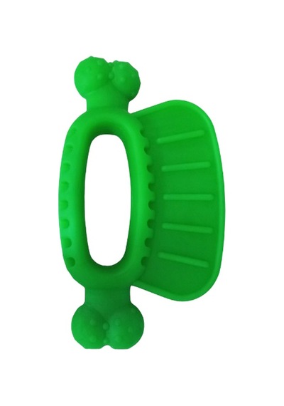 Plastik Eğitim Tutmalı Kemik 18 Cm Yeşil Yeşil