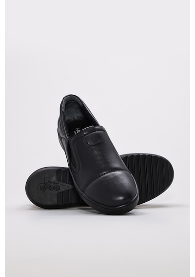 Fast Step Hakiki Deri Kadın Casual Ayakkabı 864za1204 Siyah