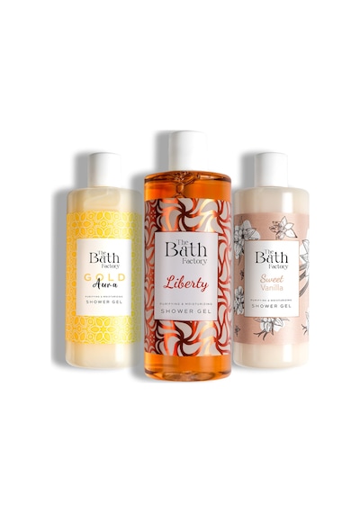 Duş Jeli Seti Liberty - Gold Aura - Vanilya 3 X 400 Ml