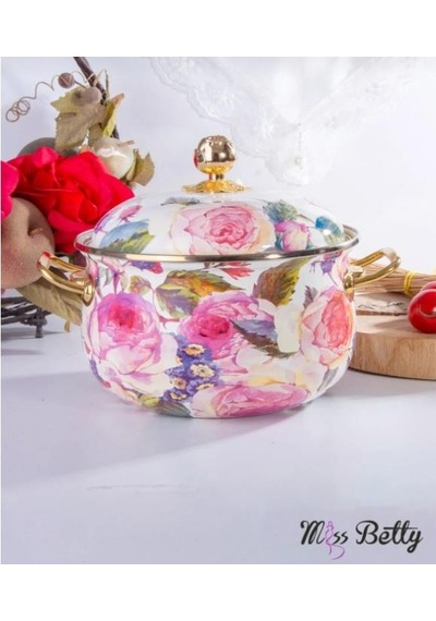 Miss Betty Rose Deluxe 20 Cm Emaye Tencere Miss-16895-05