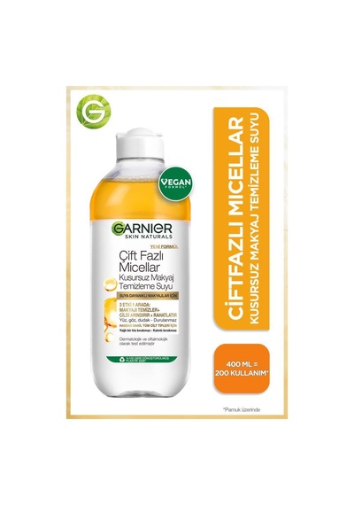 C Vitamini Parlak Süper Aydınlatıcı Serum 30 Ml & Çift Fazlı Micellar Kusursuz Makyaj Temizleme Suyu pktcvtmnsrmmclr-9109