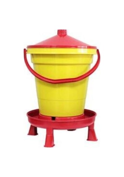 Otomatik 23 Litre Kova Şamandıralı Ayaklı Tavuk-kaz Suluk Üstten Dolum