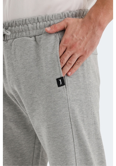 Slazenger Phılo Erkek Cepli Gri Eşofman Altı Gri