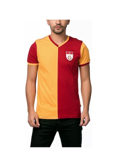 Galatasaray Forma Metin Oktay Hediyelik Kutulu Tshirt 111 Sarı - Kırmızı