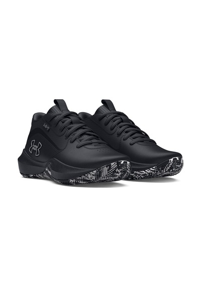 Under Armour Lockdown 7 Erkek Çocuk Siyah Basketbol Ayakkabısı Siyah
