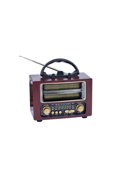 Torima NS-02 Brown Nostajik Radyo Bluetooth Hoparlör