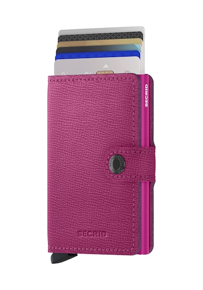 Secrid Miniwallet Kartlık Cüzdan Crisple Fuchsia Çok Renkli