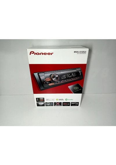Pıoneer Mvh125uı-2025 Yeni Üretim-2 Anfiçıkışl-kumandalı Oto Teyp