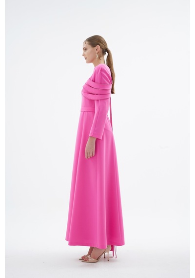 Senna Opıa Elbise Pembe Pembe