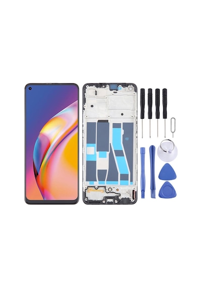 Cph2205 Reno 5 Lite Ekran Lcd Uyumlu Dokunmatik Full Çıtalı Tft-oppo-reno-5-lite-lcd