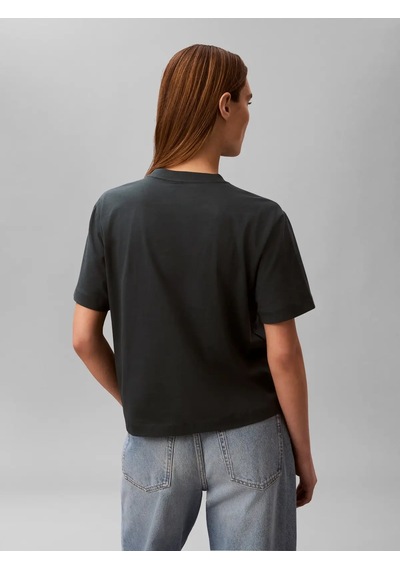 Calvin Klein Ss Graphıc Boxy Tee, 3q1, Xxs Mavi Kadın T-shirt