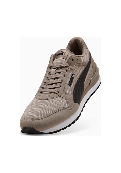 Puma St Runner V4 Mesh Erkek Spor Ayakkabı Gri 39966618 Kahve Rengi