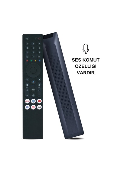Tcl Rc 833a Fmb1 Yeni Sesli Lcd Led Tv Kumandası