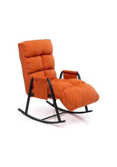 Pafu Lena Outdoor Bahçe Su Geçirmez Fonksiyonel Sallanan Koltuk - Turuncu
