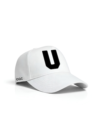 Ogc U Harfi Unisex Şapka Beyaz