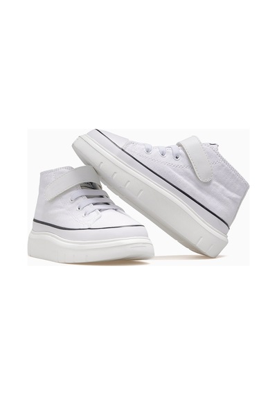 Buckhead Axel Unisex Çocuk Cırtlı Sneaker Ayakkabı 26y Buck4490 Beyaz