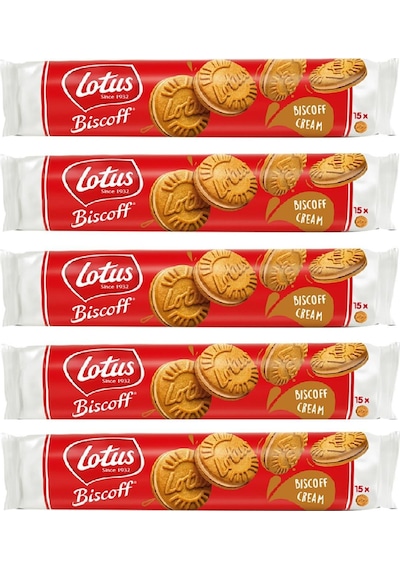 Bıscoff Sandwıch Bıscoff Cream Sürülebilir Kremalı Bisküvi - 150 Gr X 5 Adet
