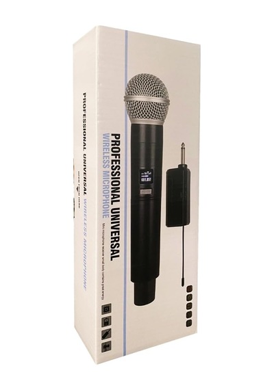 Coverzone Kablosuz Karaoke Mikrofonu 6.35mm Amfi Hoparlör İçin 600 Hz İla 800 Khz Çok Amaçlı Tak Ve Çalıştır Kablosuz Mikrofon Dış Mekan İçin Wn05 Tekli-wn05