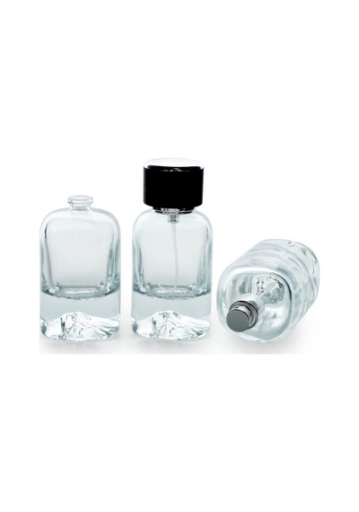 Boş Parfüm Şişesi 50 Ml Mount Dağ 3 Adet Sprey Aparat İle Kapatılır-kolay Kapama Boş Şişe